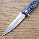 Artisan Cutlery Virginia Linerlock Folding Knife 4" S35VN Steel Blade Black/White G10 Handle 1807GBWS -Artisan Cutlery - Survivor Hand Precision Knives & Outdoor Gear Store