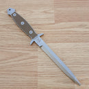 Case XX Besh Wedge Fixed Knife 6.5" Stainless Steel Blade Green Linen G10 Handle 21945 -Case Cutlery - Survivor Hand Precision Knives & Outdoor Gear Store