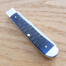 Case XX Trapper Pocket Knife Stainless Steel Blades Navy Blue Jigged Bone Handle 07051 -Case Cutlery - Survivor Hand Precision Knives & Outdoor Gear Store