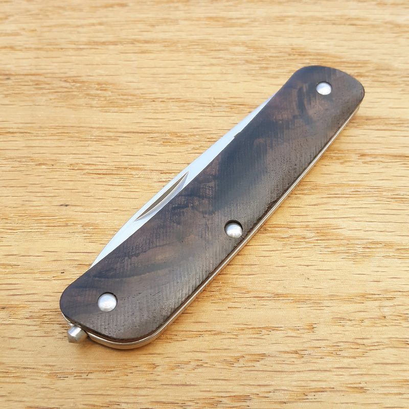 Boker Plus Tech Tool 1 Folding Knife 2.88" 12C27 Steel Blades Ebony Wood Handle -Boker - Survivor Hand Precision Knives & Outdoor Gear Store