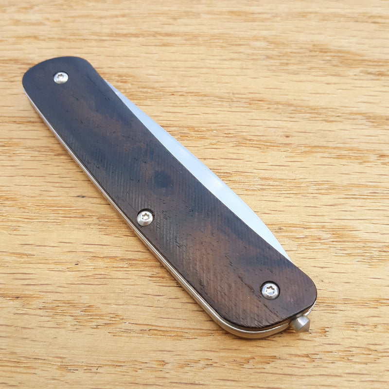 Boker Plus Tech Tool 1 Folding Knife 2.88" 12C27 Steel Blades Ebony Wood Handle -Boker - Survivor Hand Precision Knives & Outdoor Gear Store