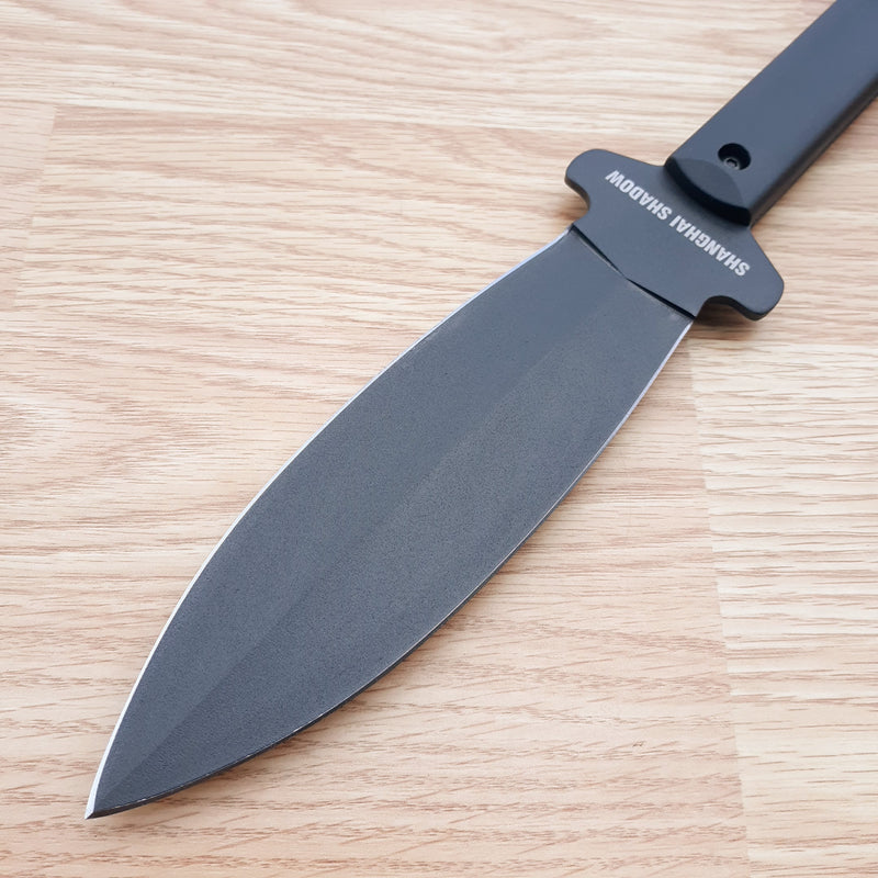 Cold Steel Shanghai Fixed Knife 7" 1055 Steel Blade Black Polypropylene Handle 80PSSK -Cold Steel - Survivor Hand Precision Knives & Outdoor Gear Store