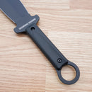 Cold Steel Shanghai Fixed Knife 7" 1055 Steel Blade Black Polypropylene Handle 80PSSK -Cold Steel - Survivor Hand Precision Knives & Outdoor Gear Store