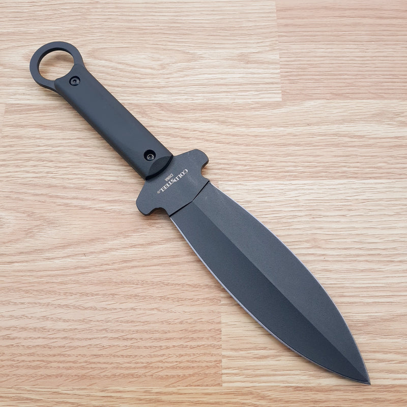 Cold Steel Shanghai Fixed Knife 7" 1055 Steel Blade Black Polypropylene Handle 80PSSK -Cold Steel - Survivor Hand Precision Knives & Outdoor Gear Store