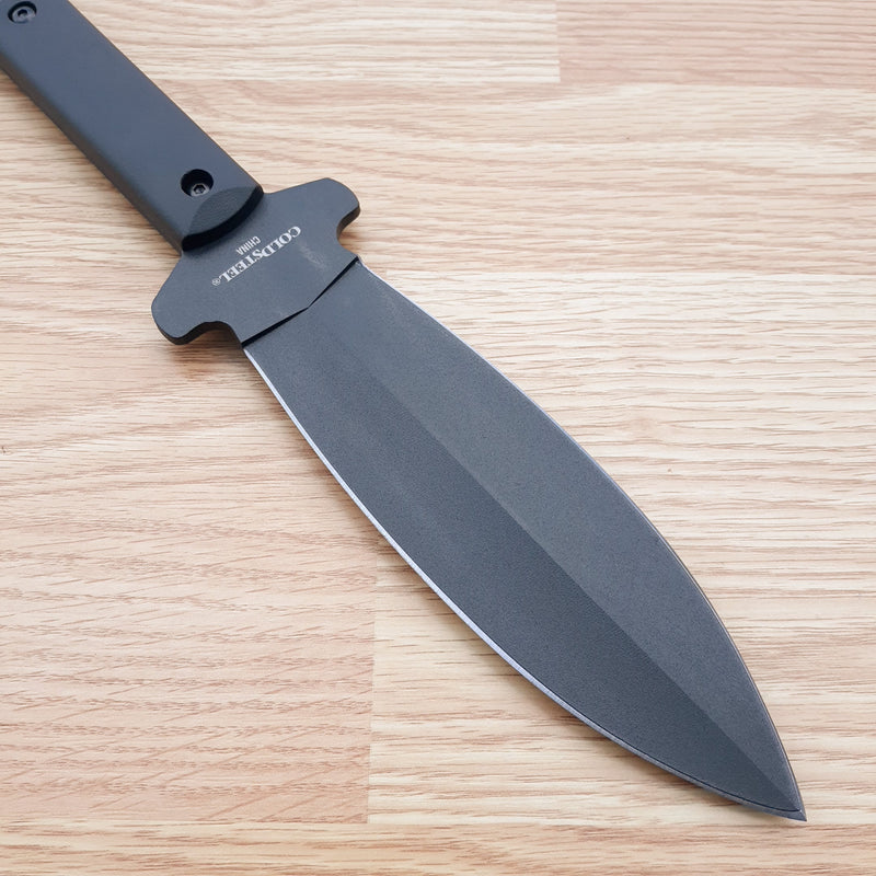 Cold Steel Shanghai Fixed Knife 7" 1055 Steel Blade Black Polypropylene Handle 80PSSK -Cold Steel - Survivor Hand Precision Knives & Outdoor Gear Store