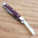 Case XX Sm Stockman PW Pocket Knife Stainless Steel Blades Red Jigged Bone Handle 10305 -Case Cutlery - Survivor Hand Precision Knives & Outdoor Gear Store