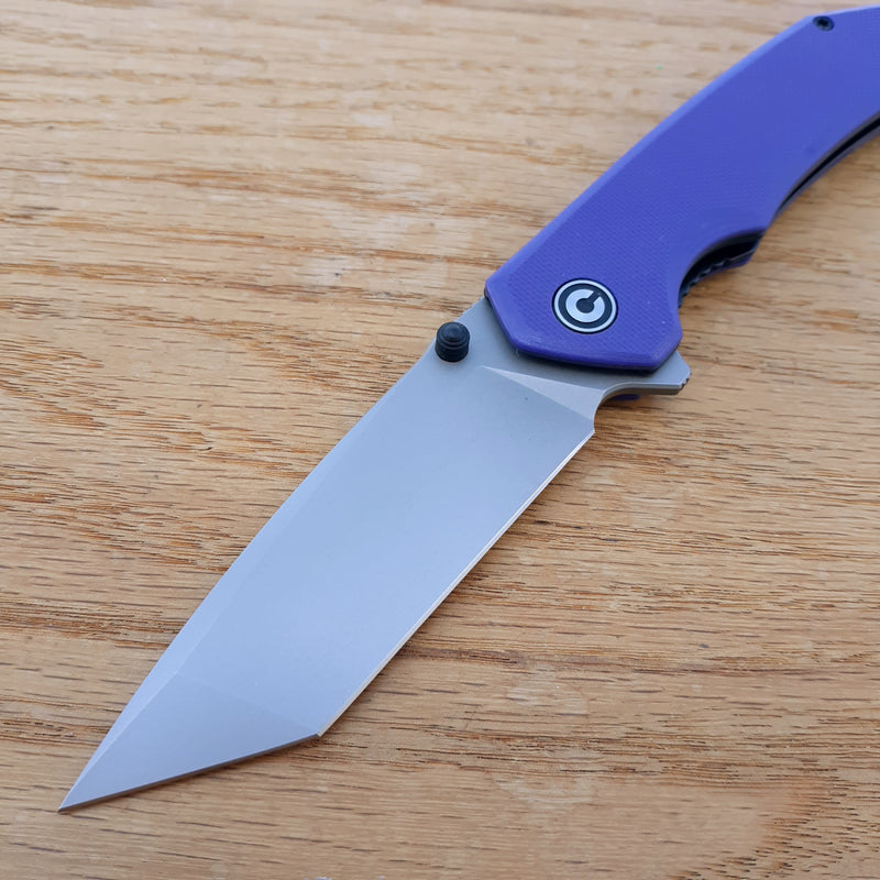 Civivi Brazen Linerlock Folding Knife 3.5" D2 Tool Steel Blade Purple G10 Handle C2023A -Civivi - Survivor Hand Precision Knives & Outdoor Gear Store