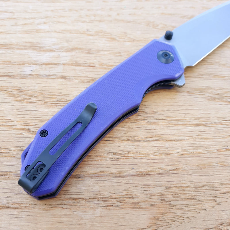 Civivi Brazen Linerlock Folding Knife 3.5" D2 Tool Steel Blade Purple G10 Handle C2023A -Civivi - Survivor Hand Precision Knives & Outdoor Gear Store