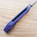 Civivi Brazen Linerlock Folding Knife 3.5" D2 Tool Steel Blade Purple G10 Handle C2023A -Civivi - Survivor Hand Precision Knives & Outdoor Gear Store