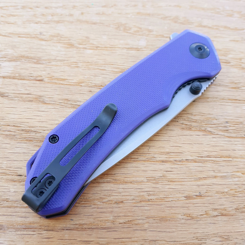 Civivi Brazen Linerlock Folding Knife 3.5" D2 Tool Steel Blade Purple G10 Handle C2023A -Civivi - Survivor Hand Precision Knives & Outdoor Gear Store