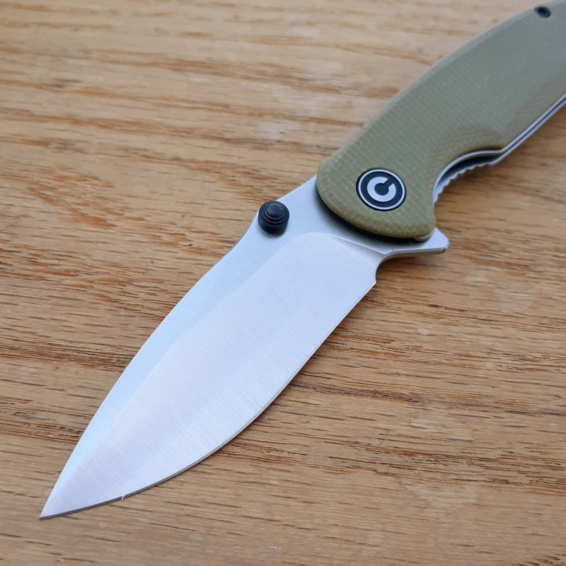 Civivi Pintail Folding Knife 3" CPM S35VN Steel Blade Green Micarta Handle C2020B -Civivi - Survivor Hand Precision Knives & Outdoor Gear Store