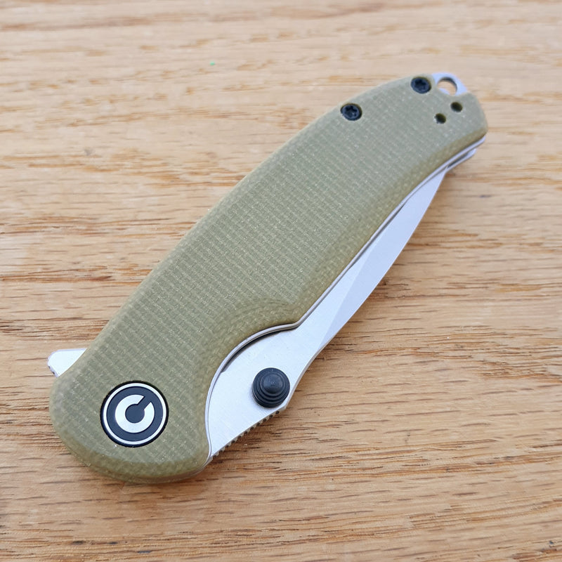 Civivi Pintail Folding Knife 3" CPM S35VN Steel Blade Green Micarta Handle C2020B -Civivi - Survivor Hand Precision Knives & Outdoor Gear Store