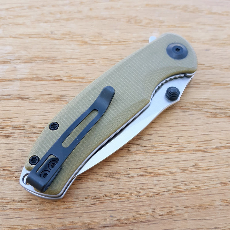 Civivi Pintail Folding Knife 3" CPM S35VN Steel Blade Green Micarta Handle C2020B -Civivi - Survivor Hand Precision Knives & Outdoor Gear Store