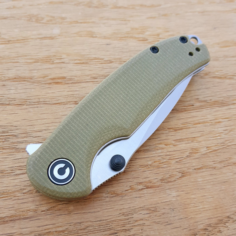 Civivi Pintail Folding Knife 3" CPM S35VN Steel Blade Green Micarta Handle C2020B -Civivi - Survivor Hand Precision Knives & Outdoor Gear Store