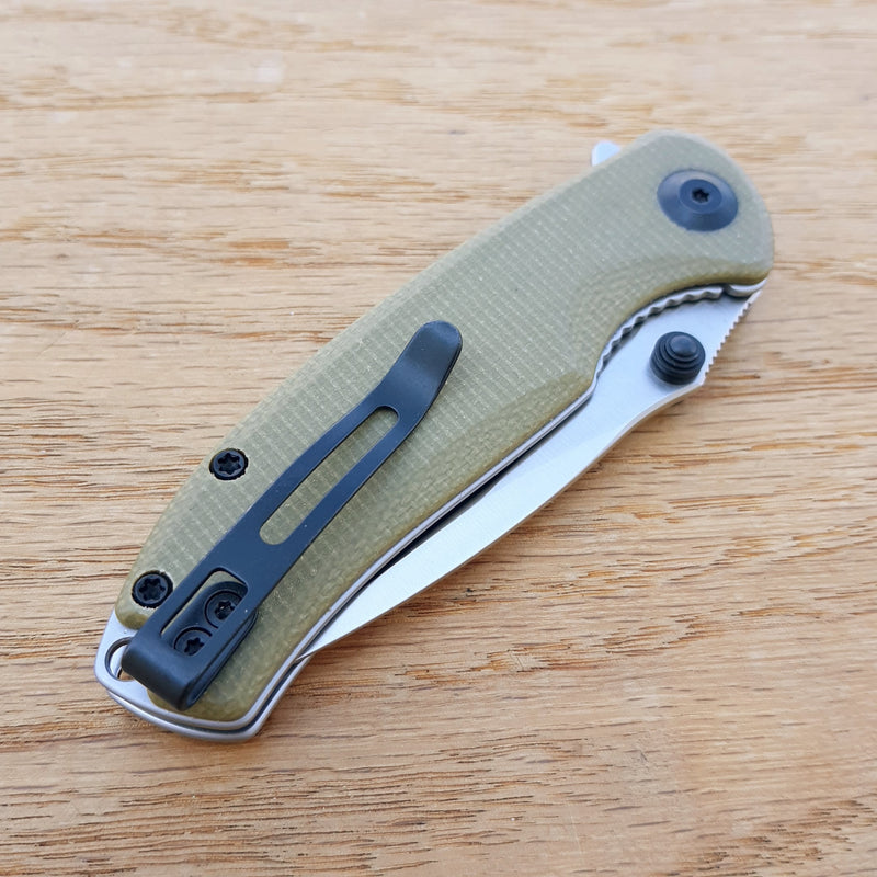 Civivi Pintail Folding Knife 3" CPM S35VN Steel Blade Green Micarta Handle C2020B -Civivi - Survivor Hand Precision Knives & Outdoor Gear Store