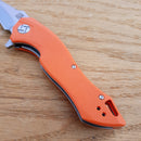 Artisan Cutlery Eagle Linerlock Folding Knife 3.63" D2 Tool Steel Blade Orange G10 Handle 1816POEF -Artisan Cutlery - Survivor Hand Precision Knives & Outdoor Gear Store