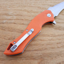 Artisan Cutlery Eagle Linerlock Folding Knife 3.63" D2 Tool Steel Blade Orange G10 Handle 1816POEF -Artisan Cutlery - Survivor Hand Precision Knives & Outdoor Gear Store