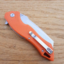Artisan Cutlery Eagle Linerlock Folding Knife 3.63" D2 Tool Steel Blade Orange G10 Handle 1816POEF -Artisan Cutlery - Survivor Hand Precision Knives & Outdoor Gear Store
