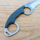 Cold Steel Double Agent I Fixed Knife 3" Satin AUS-8 Steel Blade Griv-Ex Handle 39FK -Cold Steel - Survivor Hand Precision Knives & Outdoor Gear Store