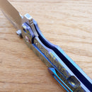 Artisan Cutlery Proponent Framelock Folding Knife 4" S35VN Steel Blade Titanium Handle 1820GBU02 -Artisan Cutlery - Survivor Hand Precision Knives & Outdoor Gear Store