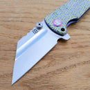 Artisan Cutlery Proponent Framelock Folding Knife 4" S35VN Steel Blade Titanium Handle 1820GBU02 -Artisan Cutlery - Survivor Hand Precision Knives & Outdoor Gear Store