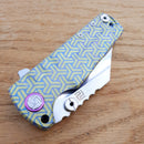 Artisan Cutlery Proponent Framelock Folding Knife 4" S35VN Steel Blade Titanium Handle 1820GBU02 -Artisan Cutlery - Survivor Hand Precision Knives & Outdoor Gear Store