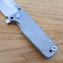 Artisan Cutlery Proponent Framelock Folding Knife 4" S35VN Steel Blade Gray Titanium Handle 1820GGYS -Artisan Cutlery - Survivor Hand Precision Knives & Outdoor Gear Store