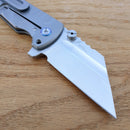 Artisan Cutlery Proponent Framelock Folding Knife 4" S35VN Steel Blade Gray Titanium Handle 1820GGYS -Artisan Cutlery - Survivor Hand Precision Knives & Outdoor Gear Store