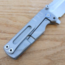 Artisan Cutlery Proponent Framelock Folding Knife 4" S35VN Steel Blade Gray Titanium Handle 1820GGYS -Artisan Cutlery - Survivor Hand Precision Knives & Outdoor Gear Store