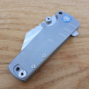 Artisan Cutlery Proponent Framelock Folding Knife 4" S35VN Steel Blade Gray Titanium Handle 1820GGYS -Artisan Cutlery - Survivor Hand Precision Knives & Outdoor Gear Store