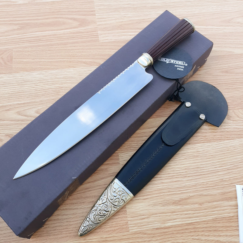 Cold Steel Facon Fixed Knife 12" 1095HC Steel Blade Malaysian Sal Wood Handle 88CLR1 -Cold Steel - Survivor Hand Precision Knives & Outdoor Gear Store