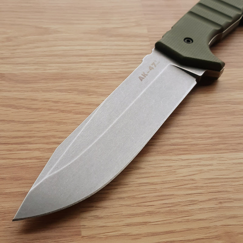 Cold Steel AK-47 Field Fixed Knife 5.5" CPM-3V Steel Blade OD Green G10 Handle 14AKA -Cold Steel - Survivor Hand Precision Knives & Outdoor Gear Store