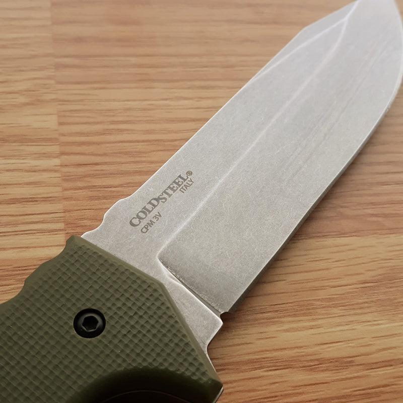Cold Steel AK-47 Field Fixed Knife 5.5" CPM-3V Steel Blade OD Green G10 Handle 14AKA -Cold Steel - Survivor Hand Precision Knives & Outdoor Gear Store