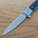 Artisan Cutlery Classic Folding Knife 3.94" D2 Stainless Blade Black G10 Handle 1802PBKF -Artisan Cutlery - Survivor Hand Precision Knives & Outdoor Gear Store