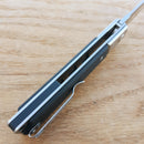 Artisan Cutlery Classic Folding Knife 3.94" D2 Stainless Blade Black G10 Handle 1802PBKF -Artisan Cutlery - Survivor Hand Precision Knives & Outdoor Gear Store