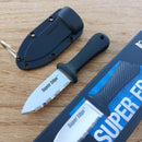 Cold Steel Super Edge Fixed Knife 2" Serrated AUS-8A Steel Blade Kray-Ex Handle 42SS -Cold Steel - Survivor Hand Precision Knives & Outdoor Gear Store