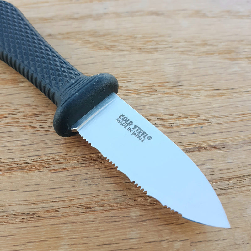 Cold Steel Super Edge Fixed Knife 2" Serrated AUS-8A Steel Blade Kray-Ex Handle 42SS -Cold Steel - Survivor Hand Precision Knives & Outdoor Gear Store