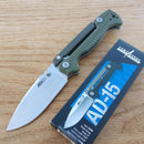 Cold Steel AD-15 Scorpion Lock Folding Knife S35VN Steel Blade G10/Aluminum Handle 58SQ -Cold Steel - Survivor Hand Precision Knives & Outdoor Gear Store