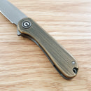 Civivi Mini Elementum Folding Knife 1.83" 14C28N Steel Blade Rubbed/Brass Handle 18062Q1 -Civivi - Survivor Hand Precision Knives & Outdoor Gear Store