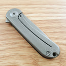 Civivi Mini Elementum Folding Knife 1.83" 14C28N Steel Blade Rubbed/Brass Handle 18062Q1 -Civivi - Survivor Hand Precision Knives & Outdoor Gear Store