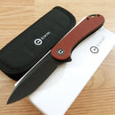 Civivi Elementum Liner Folding Knife 3" D2 Steel Blade Burgundy G10 Handle 907A1 -Civivi - Survivor Hand Precision Knives & Outdoor Gear Store