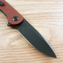 Civivi Elementum Liner Folding Knife 3" D2 Steel Blade Burgundy G10 Handle 907A1 -Civivi - Survivor Hand Precision Knives & Outdoor Gear Store