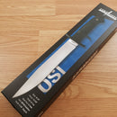 Cold Steel OSI Fixed Knife 8.25" Satin Finish AUS-8A Steel Blade Kray-Ex Handle 39LSSS -Cold Steel - Survivor Hand Precision Knives & Outdoor Gear Store