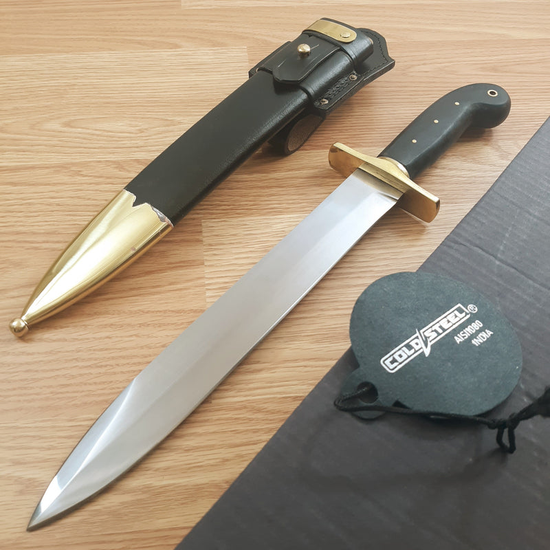 Cold Steel 1849 Riflemans Fixed Knife 12" 1085HC Full Tang Blade Rosewood Handle 88GRB -Cold Steel - Survivor Hand Precision Knives & Outdoor Gear Store