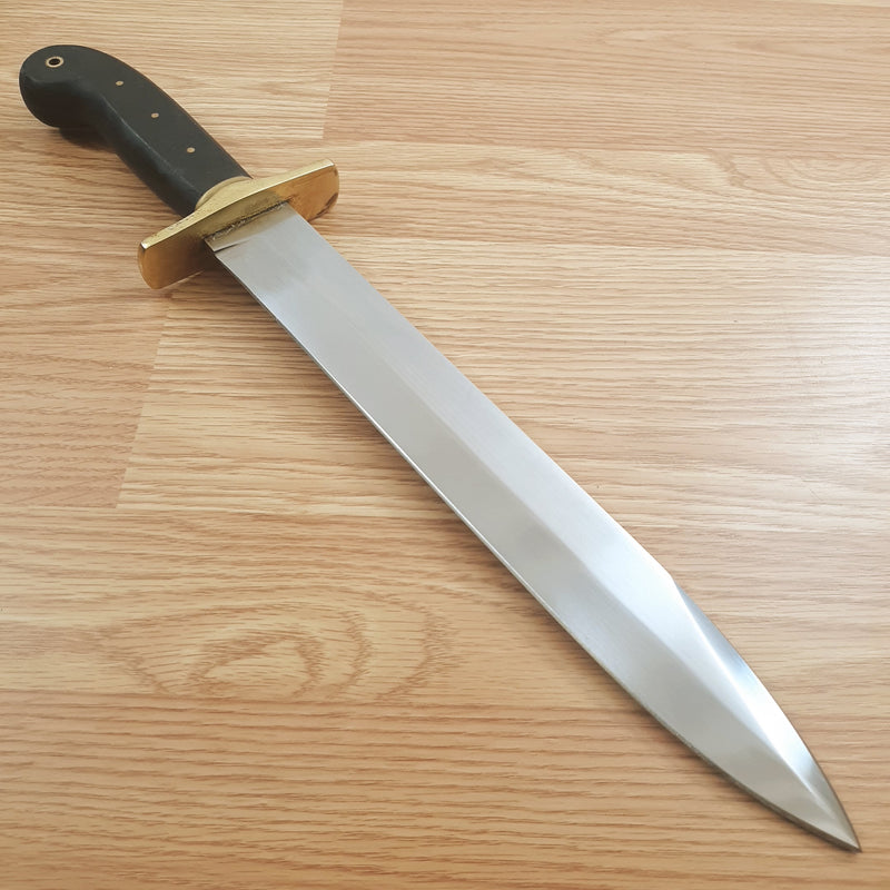 Cold Steel 1849 Riflemans Fixed Knife 12" 1085HC Full Tang Blade Rosewood Handle 88GRB -Cold Steel - Survivor Hand Precision Knives & Outdoor Gear Store