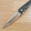 Artisan Cutlery Virginia Folding Knife 4" S35VN Stainless Blade Black G10 Handle 1807GBKS -Artisan Cutlery - Survivor Hand Precision Knives & Outdoor Gear Store