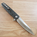 Artisan Cutlery Virginia Folding Knife 4" S35VN Stainless Blade Black G10 Handle 1807GBKS -Artisan Cutlery - Survivor Hand Precision Knives & Outdoor Gear Store