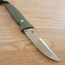 Civivi Tamashii Fixed Knife 4.07" Finish D2 Tool Steel Blade Green G10 Handle 190462 -Civivi - Survivor Hand Precision Knives & Outdoor Gear Store