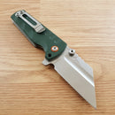 Artisan Cutlery Proponent Framelock Folding Knife 4" D2 Tool Steel Blade Green G10 Handle 1820PGNF -Artisan Cutlery - Survivor Hand Precision Knives & Outdoor Gear Store