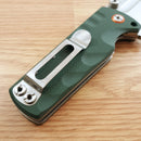 Artisan Cutlery Proponent Framelock Folding Knife 4" D2 Tool Steel Blade Green G10 Handle 1820PGNF -Artisan Cutlery - Survivor Hand Precision Knives & Outdoor Gear Store